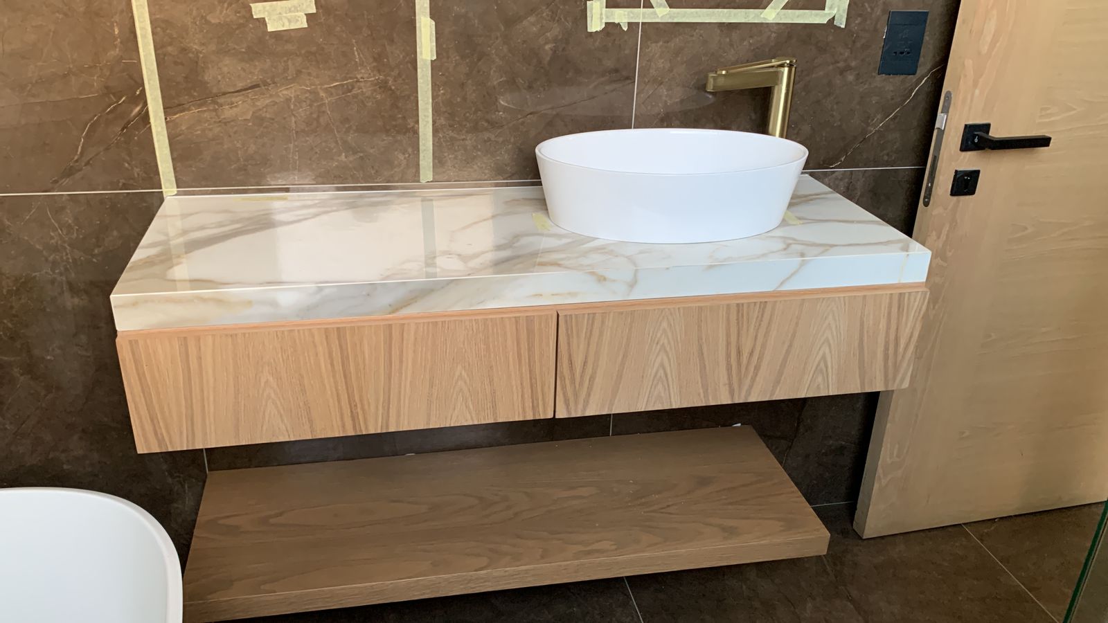 Kaizen bathroom vanity and mirror joinery — plate 4