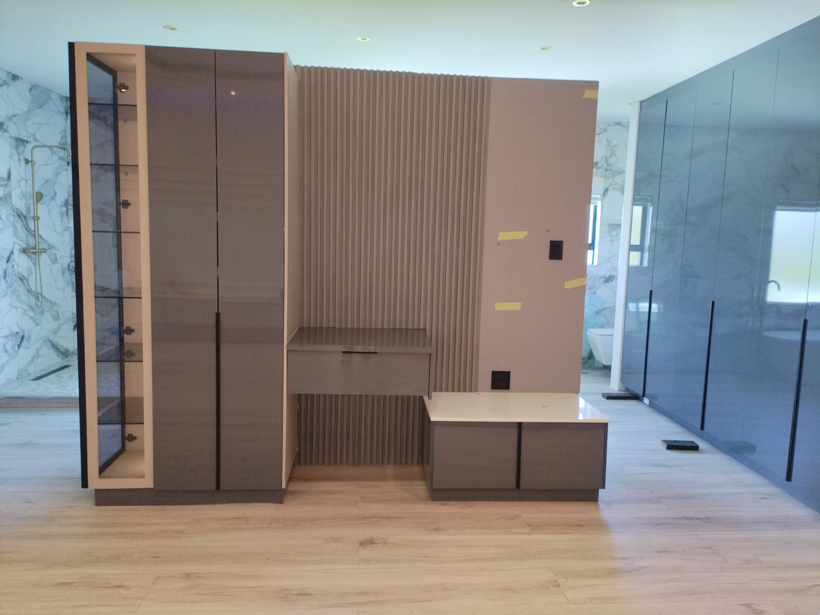 Kaizen bedroom joinery and wall finish — plate 1