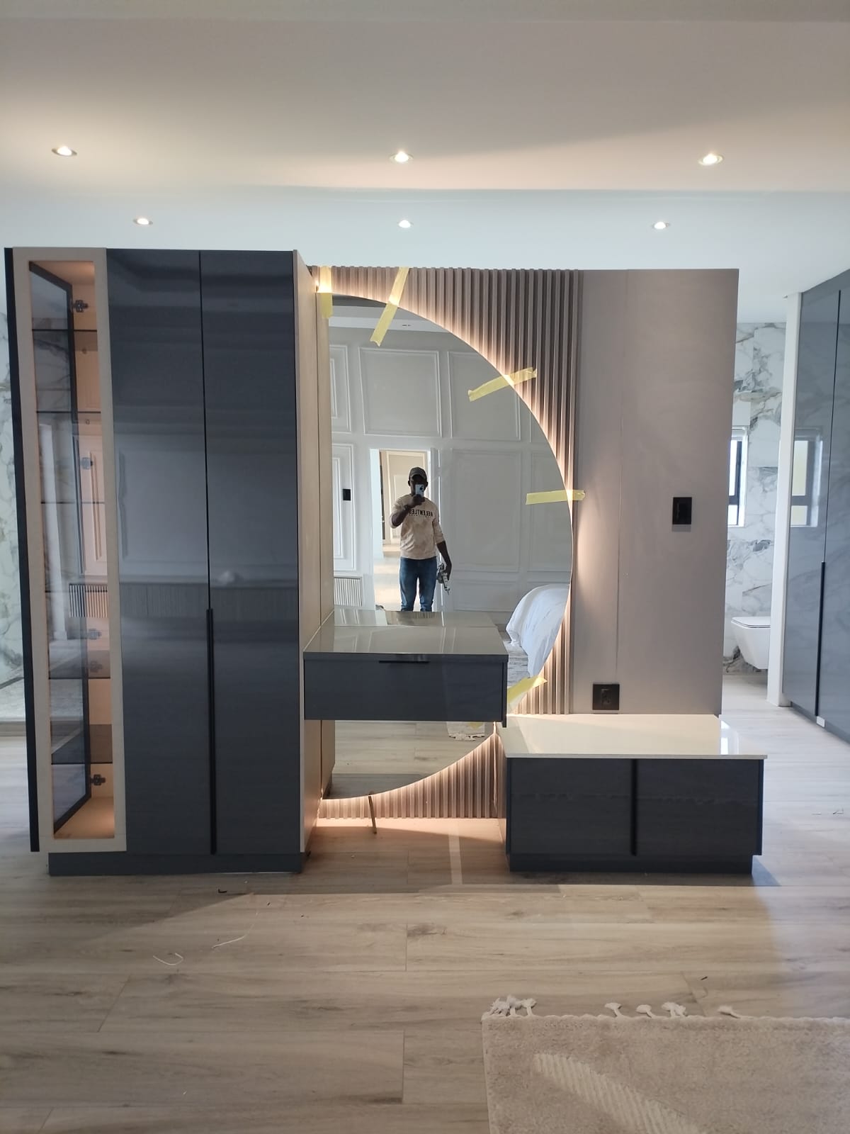 Kaizen bedroom joinery and wall finish — plate 2
