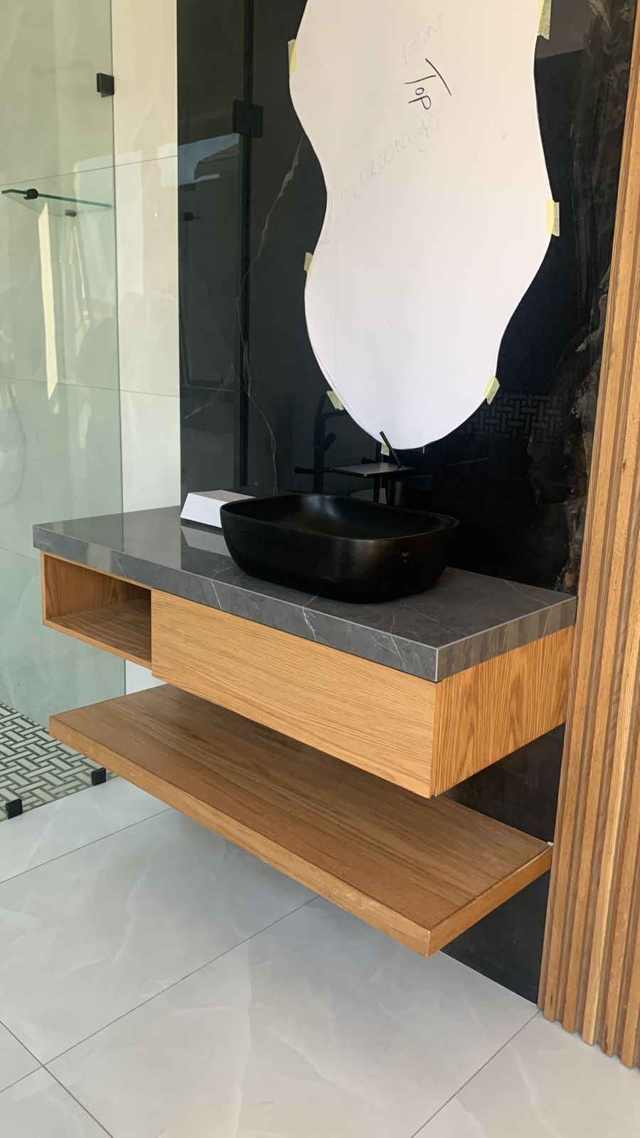 Kaizen bathroom vanity and mirror joinery — plate 3